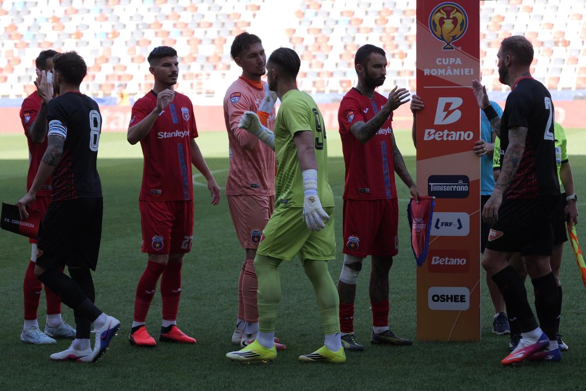 Steaua - Csikszereda, în play-off-ul Cupei României