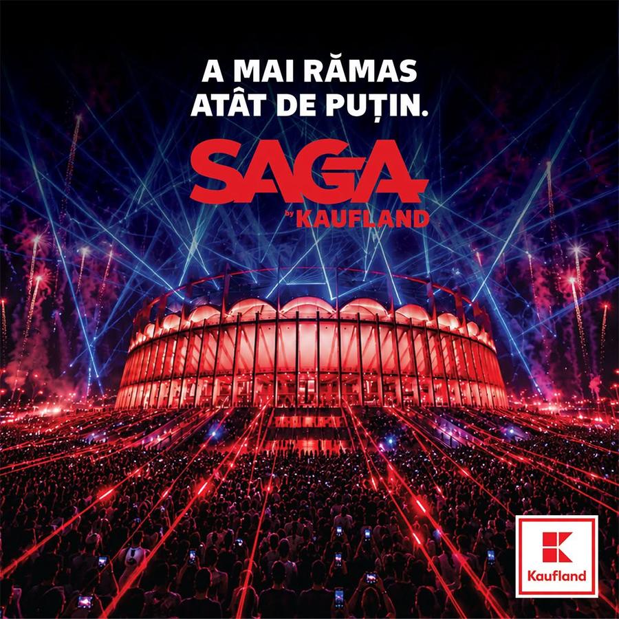 Kaufland își prezintă programul de la SAGA by Kaufland: muzică, experiențe interactive, premii și o colecție vestimentară în ediție limitată