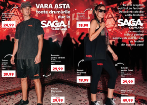 Kaufland își prezintă programul de la SAGA by Kaufland: muzică, experiențe interactive, premii și o colecție vestimentară în ediție limitată
