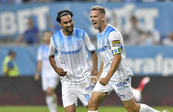 Universitatea Craiova își cunoaște programul complet din Conference League! Debut tare acasă
