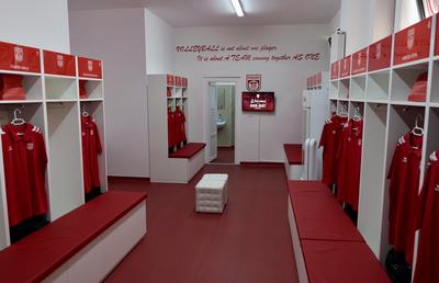 Impresionați de îmbunătățirile aduse la sala Dinamo: „Avem o vorbă între noi, este «făcut avion»”