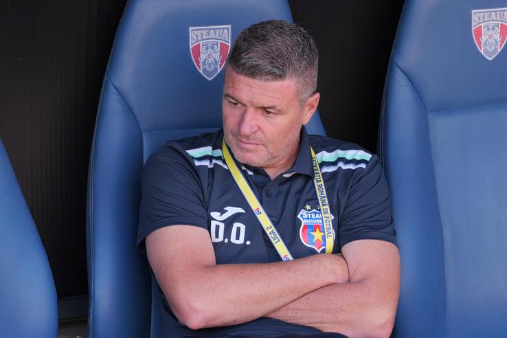 Daniel Oprița, la Steaua - Csikszereda, în play-off-ul Cupei României// foto: Andrei Furnigă (GSP)