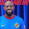 Arnold Garita, prezentat la FCSB / FOTO: Facebook @FCSB