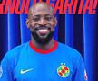 Arnold Garita, prezentat la FCSB / FOTO: Facebook @FCSB