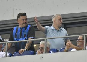 Acționarul Mihai Bobonete a văzut meciul alături de Mihai Rotaru: „Rezultat bun! A zis că mă împușcă, m-a împușcat, eu am căzut pe spate”