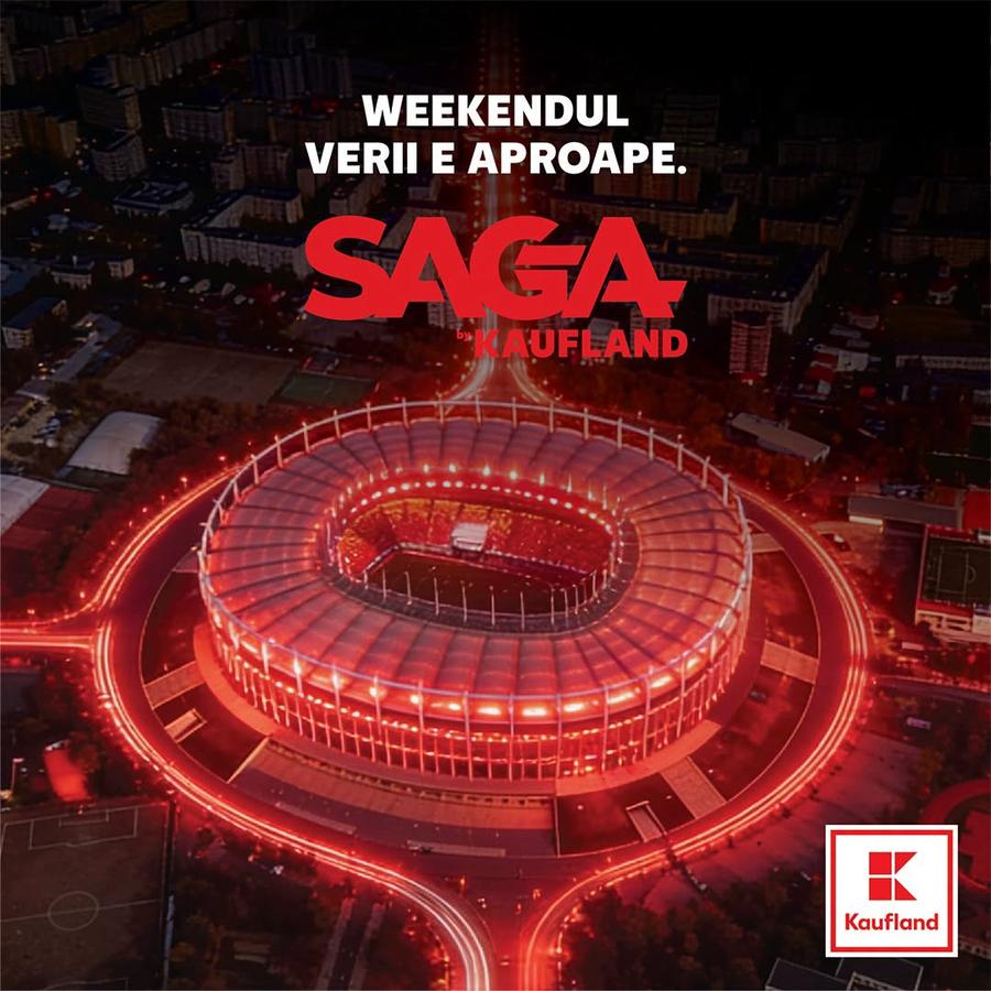 Kaufland își prezintă programul de la SAGA by Kaufland: muzică, experiențe interactive, premii și o colecție vestimentară în ediție limitată