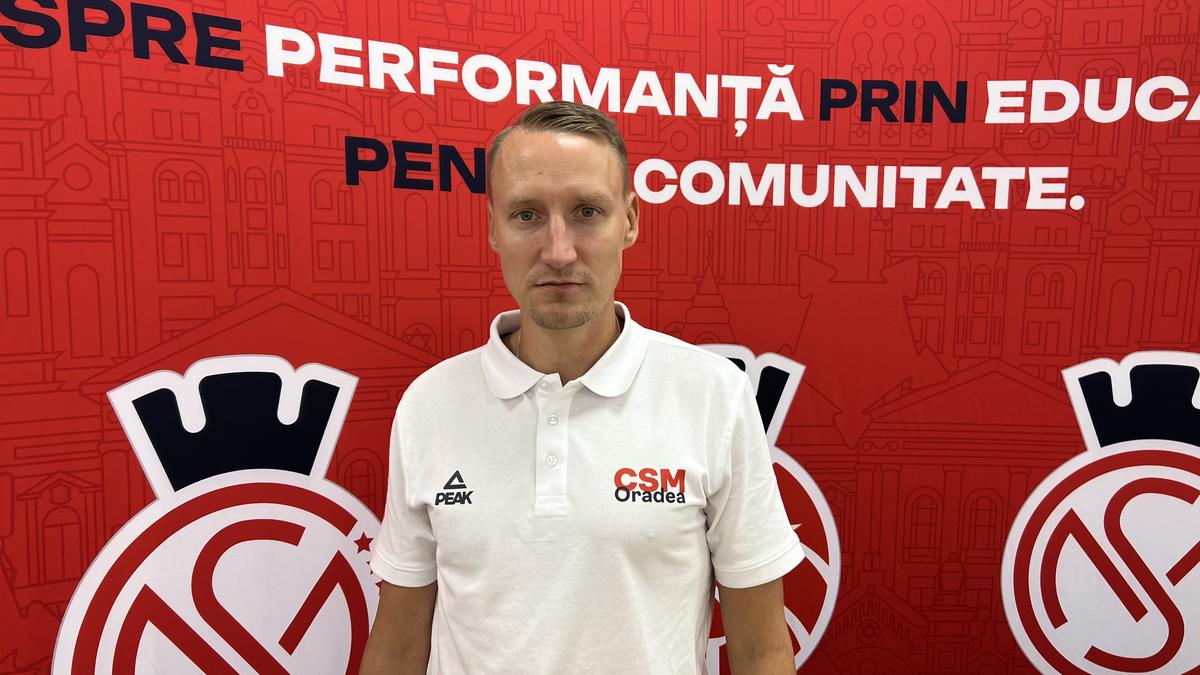 Mikko Riipinen, omul căruia i-a fost încredințată misiunea de modernizare a CSM Oradea: „Acesta e unul din secretele sportului”