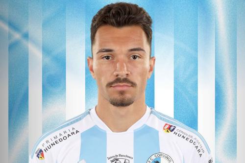 Filip Ilie a plecat de la Corvinul Hunedoara / FOTO: Facebook @FC Corvinul 1921 Hunedoara