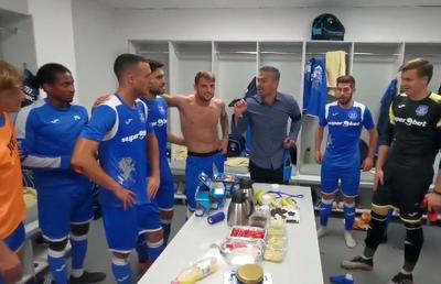 UTA - POLI IAȘI 2-3. VIDEO Imagini rare din vestiar » Discursul lui Daniel Pancu, după „thriller-ul” de la Arad: „Bă, la fotbal nu există frică!”