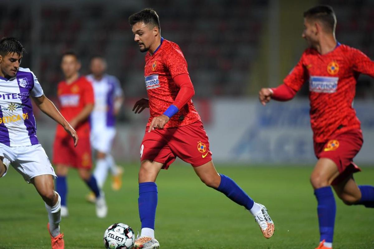 FCSB - FC ARGEȘ 3-0. FOTO+VIDEO Ziua lui Man: „perla” de la FCSB a ciuruit-o pe FC Argeș în duelul de la Giurgiu!
