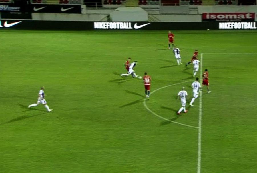 FCSB - FC ARGEȘ. Două mari erori de arbitraj în repriza secundă: penalty refuzat gazdelor + gol din ofsaid
