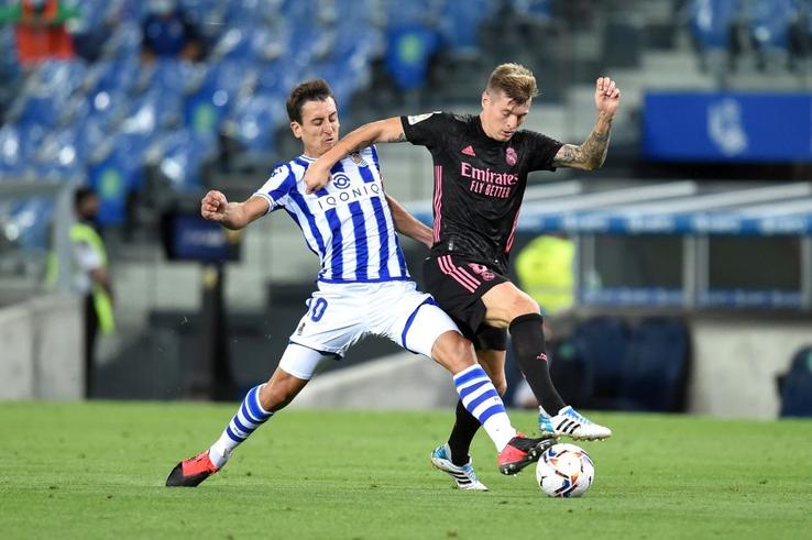 Real Sociedad - Real Madrid. foto: Guliver/Getty Images