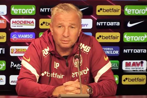 Dan Petrescu, antrenor CFR Cluj // foto: captură YouTube