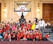 Sala Unirii din Palatul Parlamentului, transformată în teren de baschet! » România, în semifinalele FIBA 3x3 World Finals