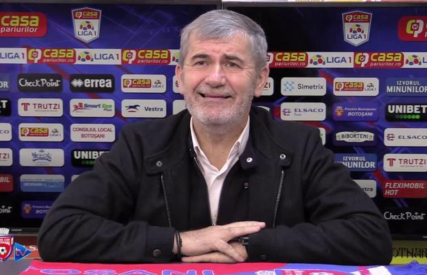 Valeriu Iftime, fermecat de un fotbalist de la FC Botoșani: „Aproape că mă las de fotbal fără el”