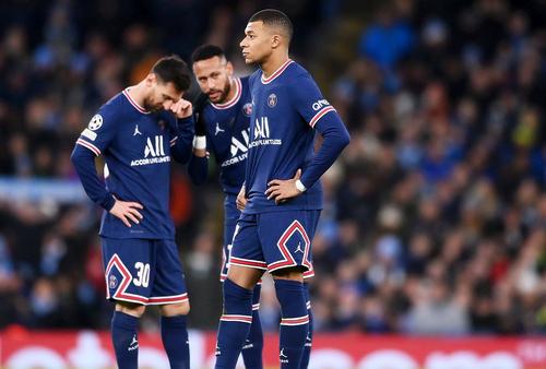Kylian Mbappe, Lionel Messi și Neymar jr. // foto: Guliver/gettyimages