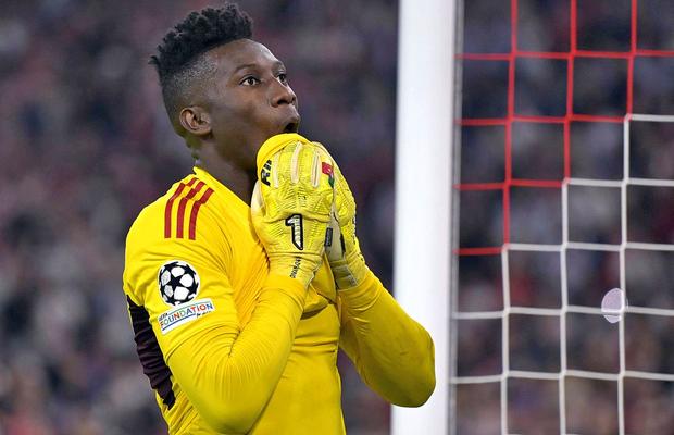 Andre Oh NU! Portarul de 52 de milioane al lui Manchester United a gafat rușinos la Munchen