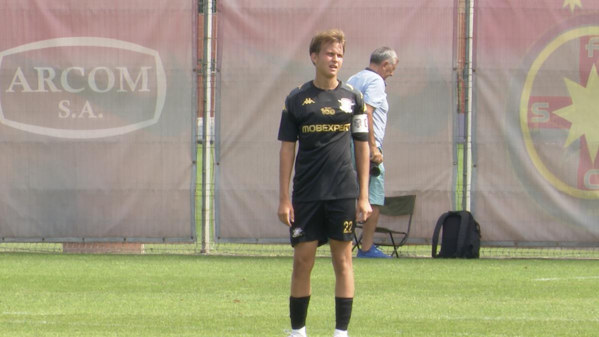 Dan Șucu jr. în Rapid - FCSB 2-6 în Liga de Tineret