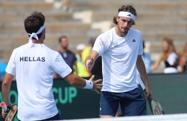 Grecia lui Stefanos Tsitsipas este adversara României în Cupa Davis