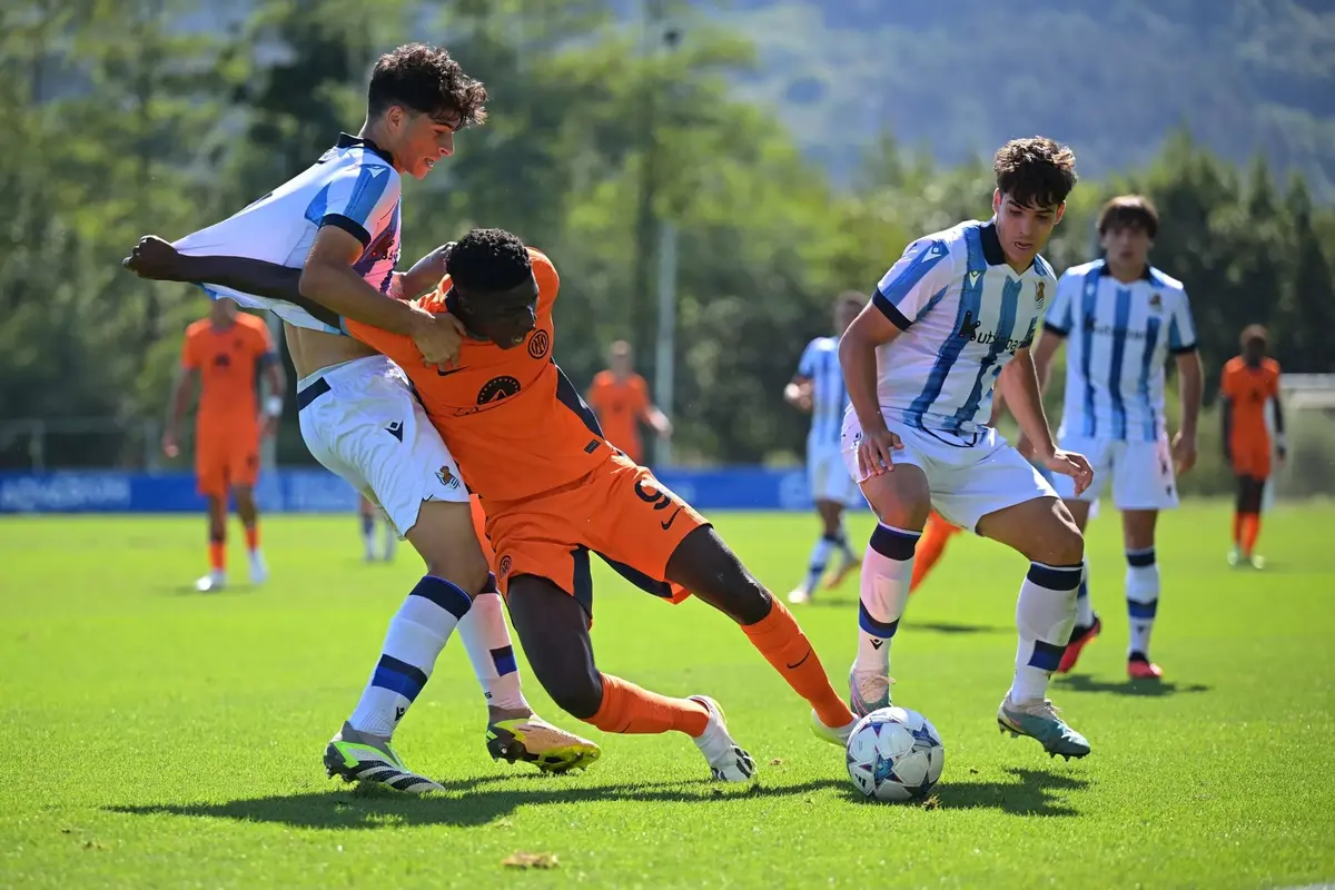 Thriller cu șase goluri în Țara Bascilor! Echipa lui Cristi Chivu, egalată în minutul 90 în grupele Youth League