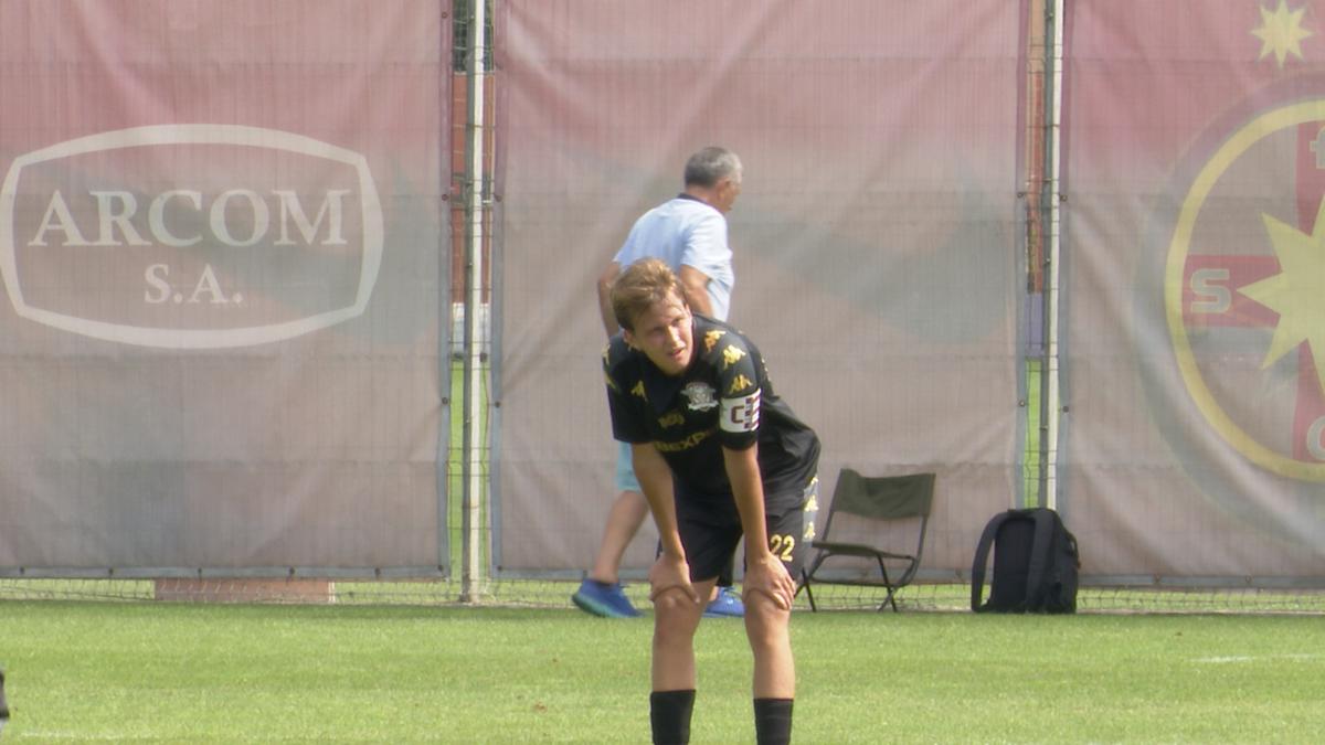 Dan Șucu jr. în Rapid - FCSB 2-6 în Liga de Tineret
