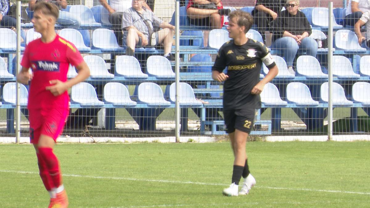 Dan Șucu jr. în Rapid - FCSB 2-6 în Liga de Tineret