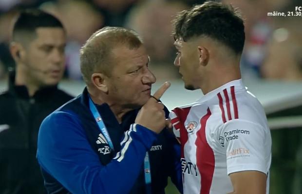 Reacția fotbalistului luat de guler de Dorinel Munteanu: „Suntem obișnuiți!”