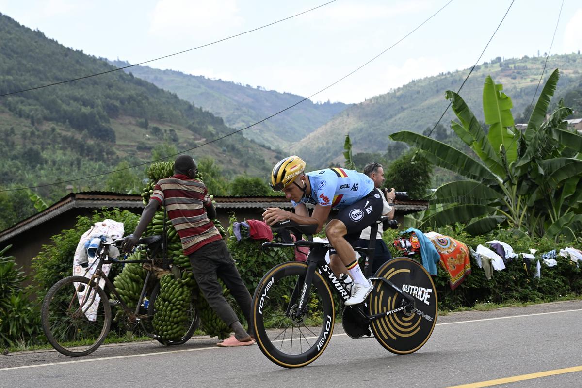 Imagini spectaculoase din Rwanda, de la Campionatele Mondiale de ciclism pe șosea