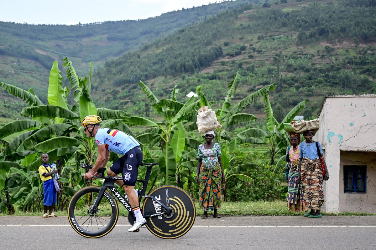 Imaginile anului în sport vin din Rwanda, de la prima ediție a Mondialelor de ciclism organizată pe continentul african