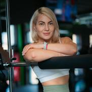 Ionela Sapariuc, la sala de fitness