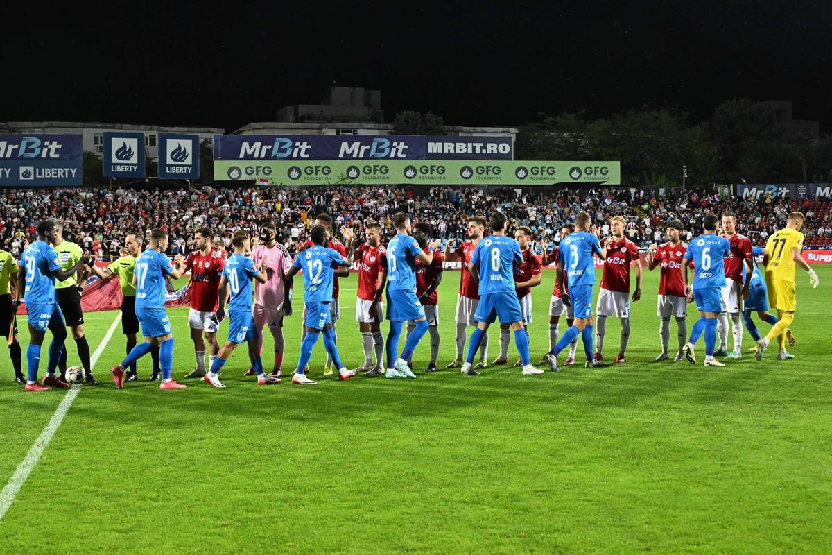 Oțelul - Universitatea Craiova, etapa #10 din Superliga / foto: Facebook UCV
