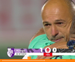 Bucuria lui Bogdan Andone după FC Argeș - U Cluj. FOTO: captură Orange Sport
