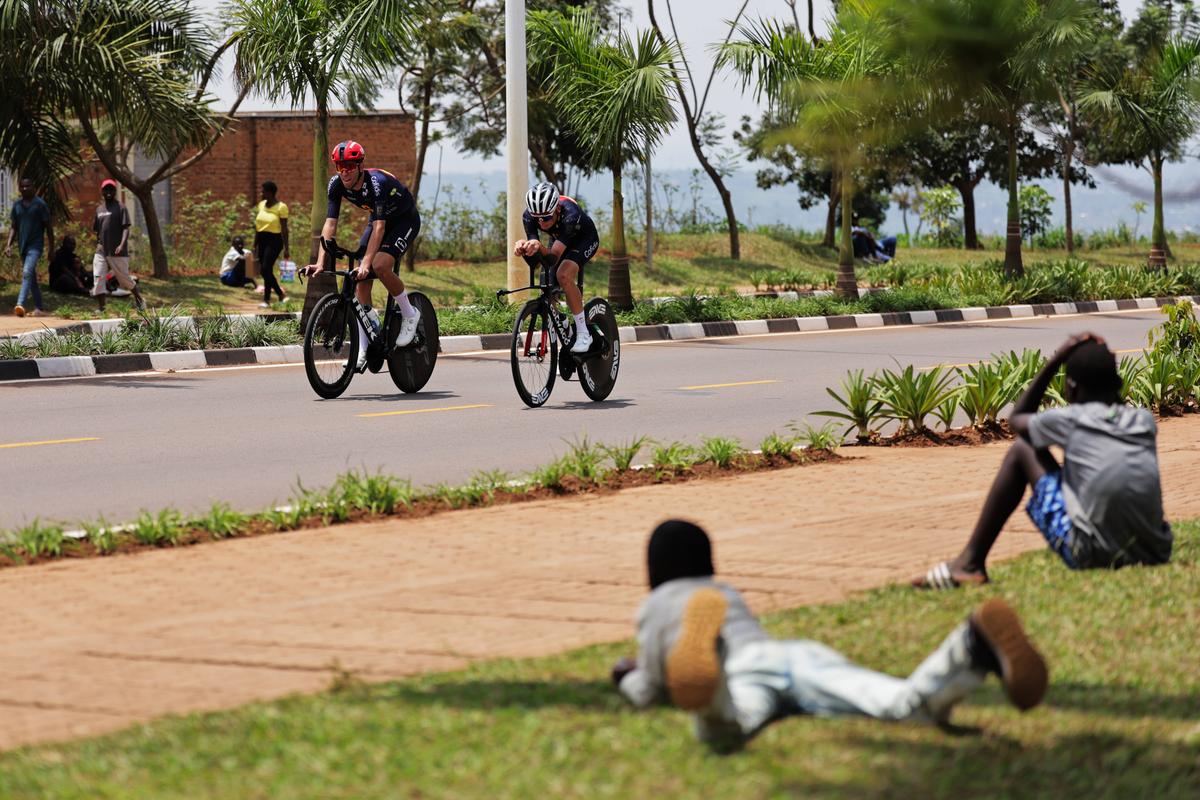 Imagini spectaculoase din Rwanda, de la Campionatele Mondiale de ciclism pe șosea