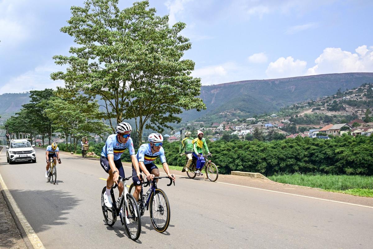 Imaginile anului în sport vin din Rwanda, de la prima ediție a Mondialelor de ciclism organizată pe continentul african