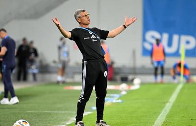 Sabău și-a distrus propriul elev de la U Cluj: „Faci glume cu fundașul lor?!”