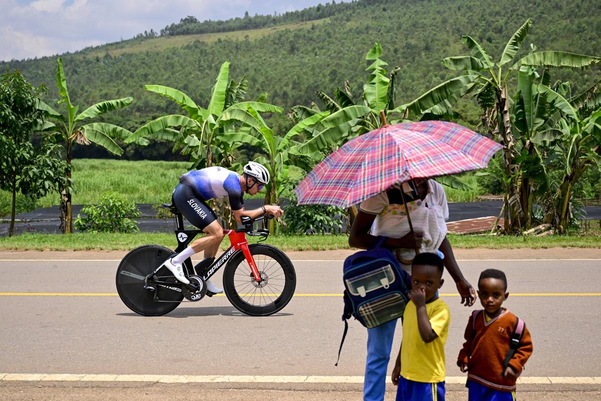 Imagini spectaculoase din Rwanda, de la Campionatele Mondiale de ciclism pe șosea