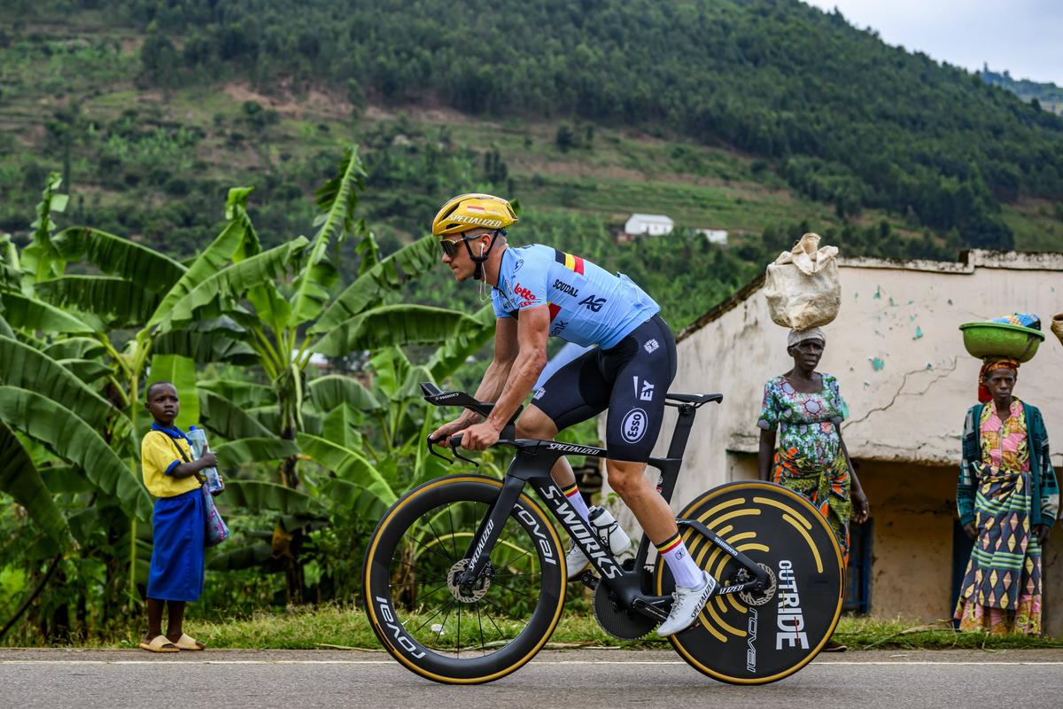 Imagini spectaculoase din Rwanda, de la Campionatele Mondiale de ciclism pe șosea