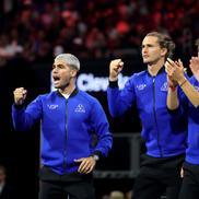 Carlos Alcaraz, Alexander Zverev, Jakub Mensik la Laver Cup 2025 Foto: Laver Cup