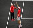 Reilly Opelka și Andre Agassi Laver Cup 2025 Foto: Laver Cup