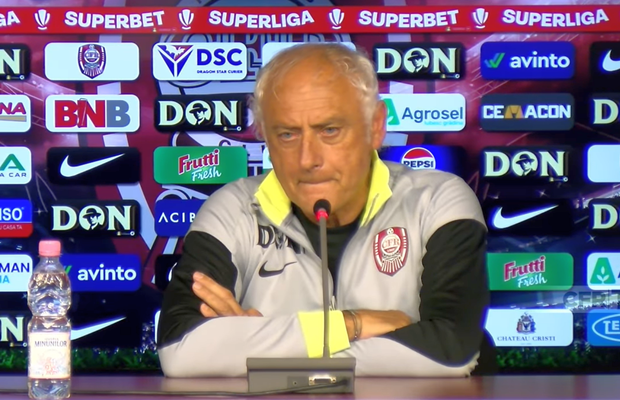 Andrea Mandorlini a vorbit despre ședința de urgență de la CFR Cluj, apoi i-a răspuns lui Șumudică: „Nu merită să le spun numele!”
