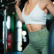 Ionela Sapariuc, la sala de fitness