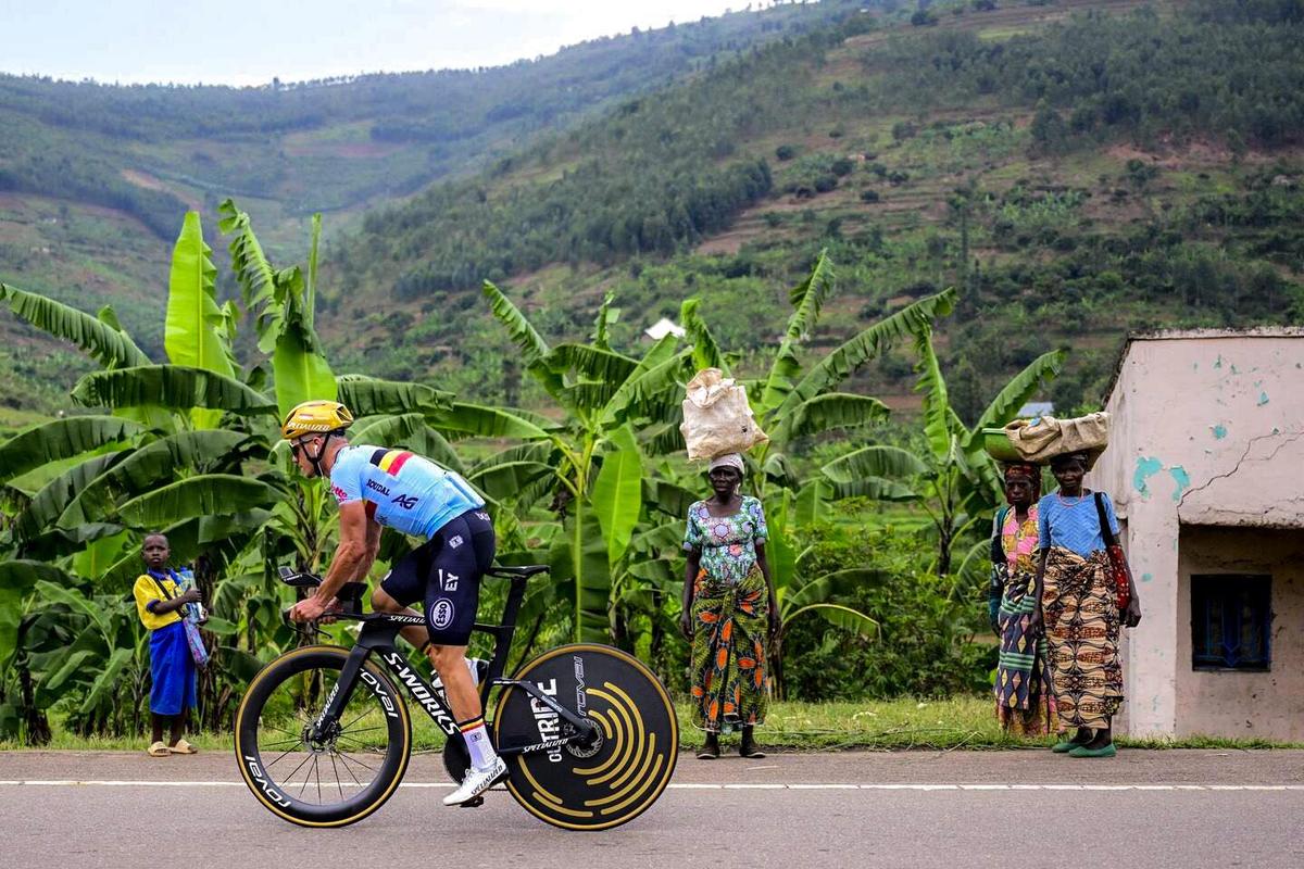 Imaginile anului în sport vin din Rwanda, de la prima ediție a Mondialelor de ciclism organizată pe continentul african
