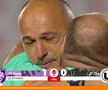 Bucuria lui Bogdan Andone după FC Argeș - U Cluj. FOTO: captură Orange Sport