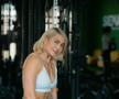 Ionela Sapariuc, la sala de fitness