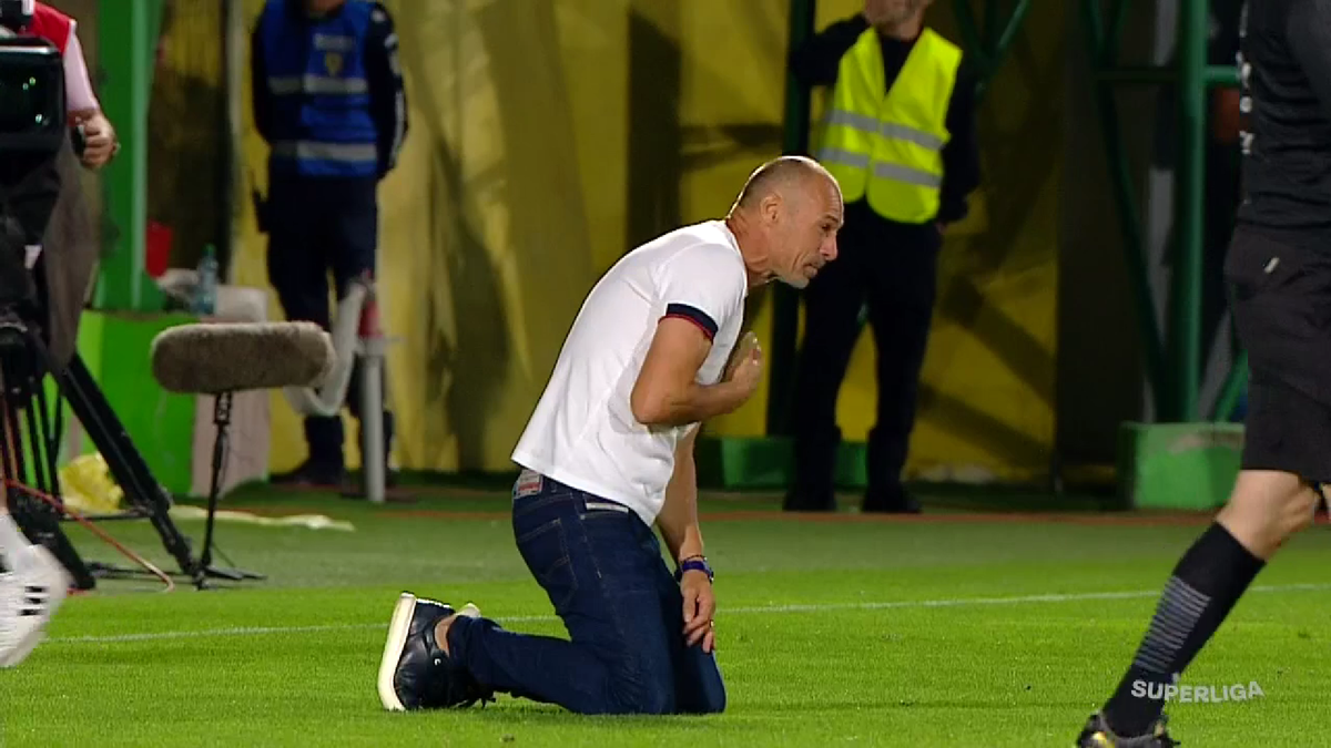 Bogdan Andone a început să plângă, după FC Argeș - U Cluj: „A fost o atmosferă apăsătoare”