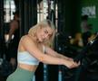 Ionela Sapariuc, la sala de fitness