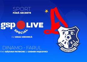 Dinamo - Farul, în etapa #10 din Superliga » Comentăm la GSP Live Special