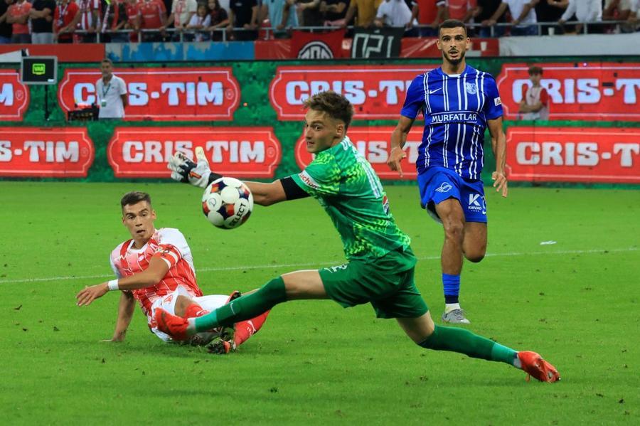 Cătălin Cîrjan, în Dinamo - Farul/ foto Ionuț Iordache (GSP) Cui i-a dedicat Cătălin Cîrjan golul din Dinamo - Farul