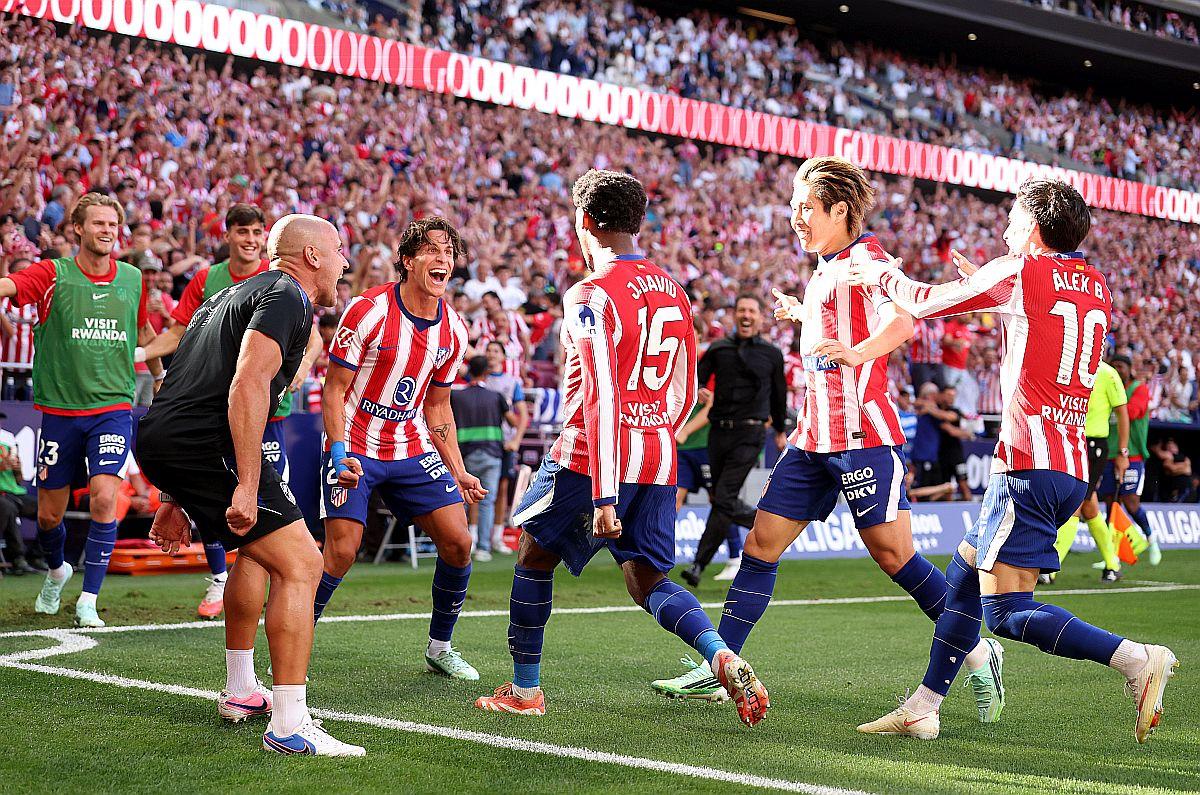 Atletico Madrid - Real Madrid 2-1 » Prea puțin, prea târziu: Atletico câștigă derby-ul Madridului! Gafa care a decis meciul