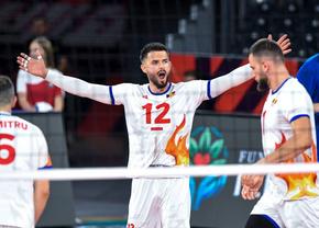România - Ucraina, în optimile de finală de la Campionatul European de volei masculin